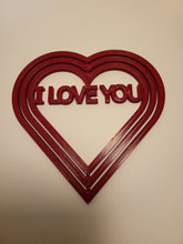 Load image into Gallery viewer, "I Love You" Heart Spinner