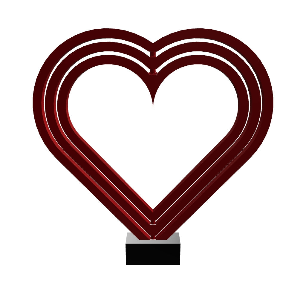 Heart Spinner STL